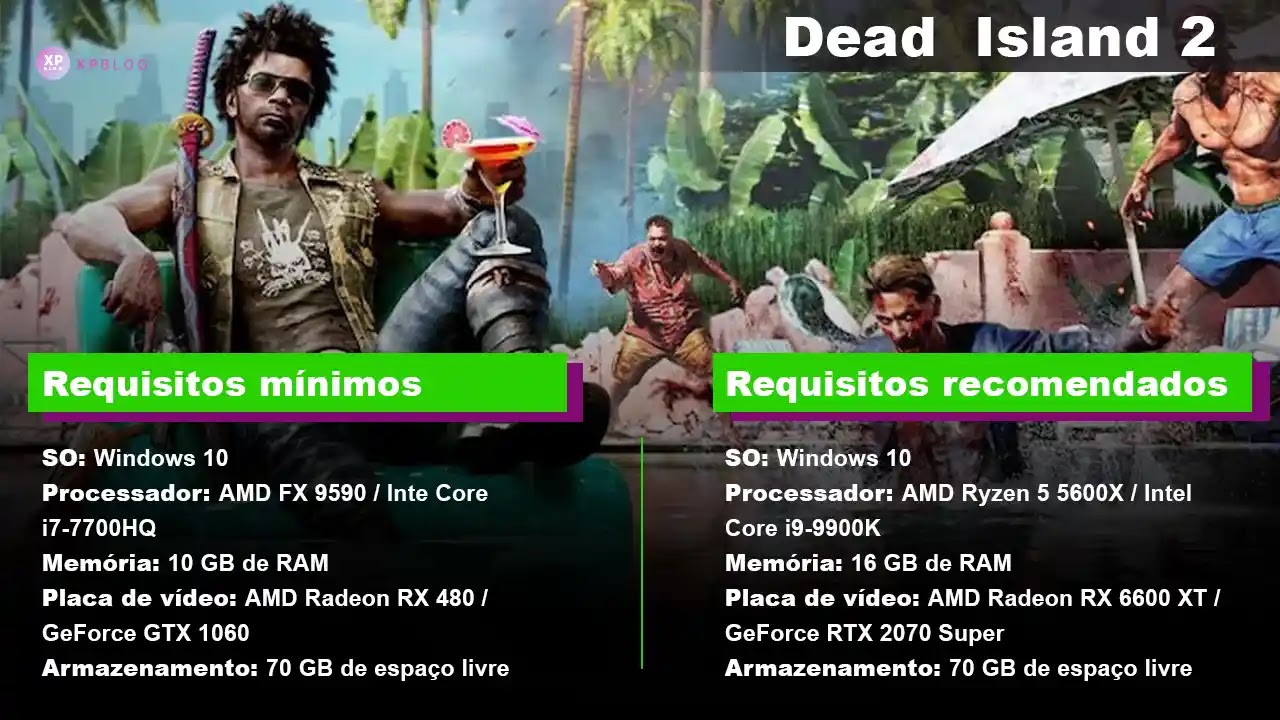 Dead Island 2: veja os requisitos mínimos e recomendados